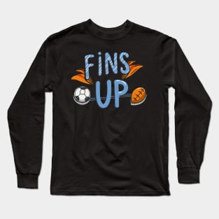 fins up Long Sleeve T-Shirt